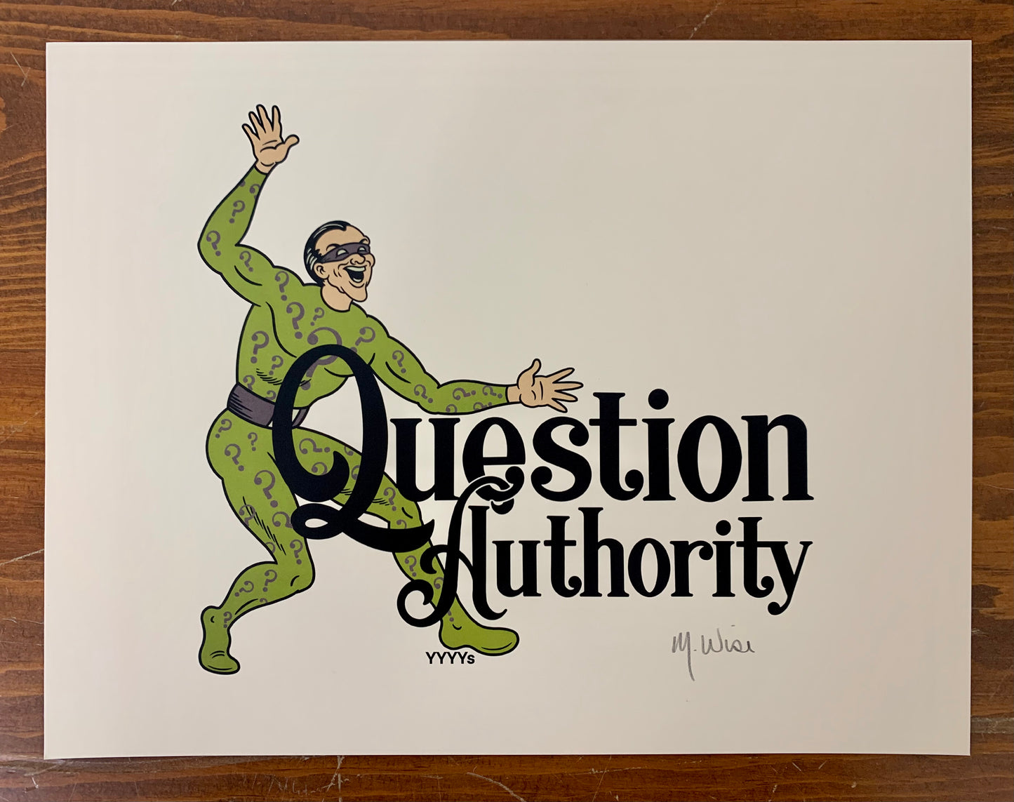 Question Authority Print