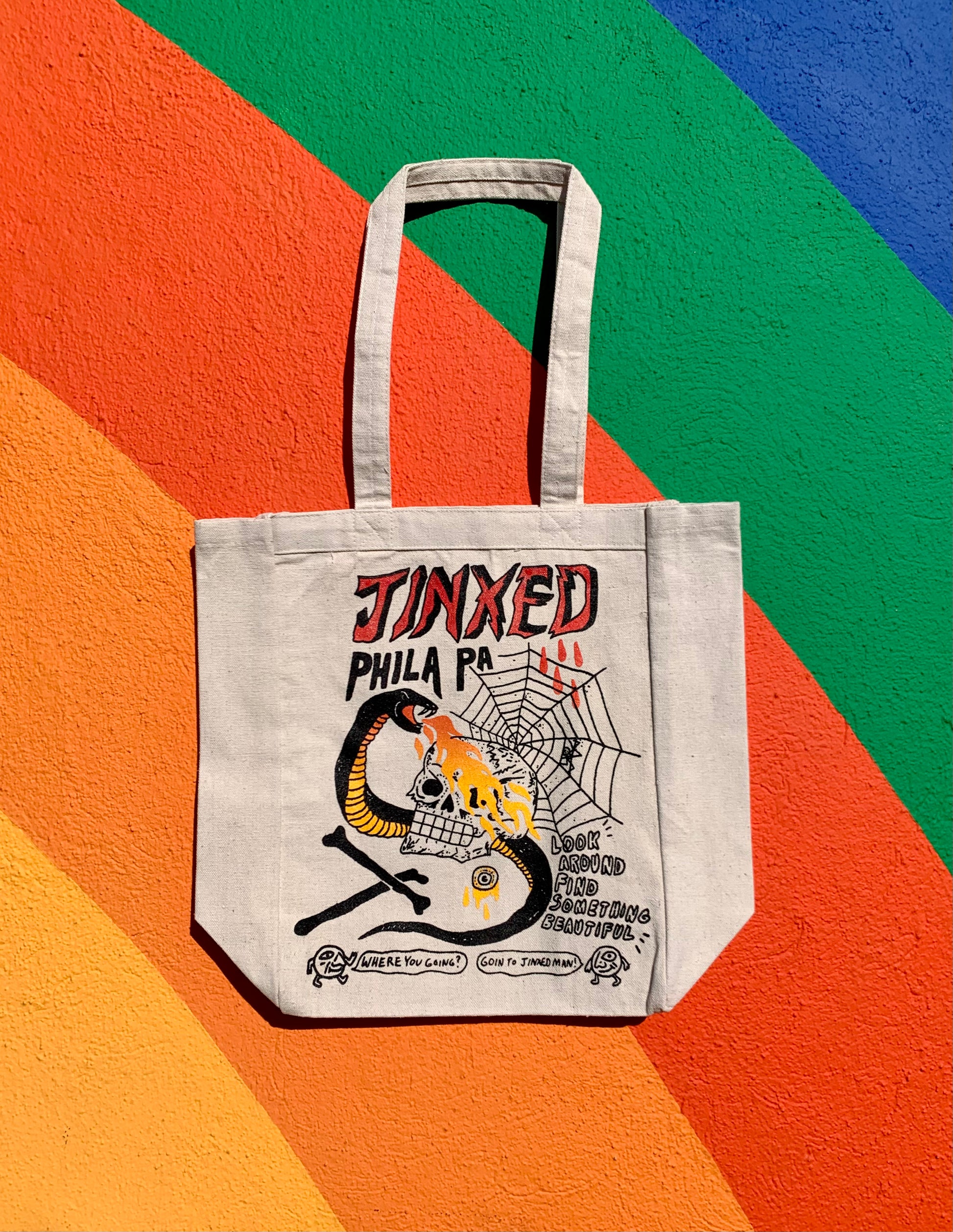 HEAVY SLIME X JINXED TOTE BAG