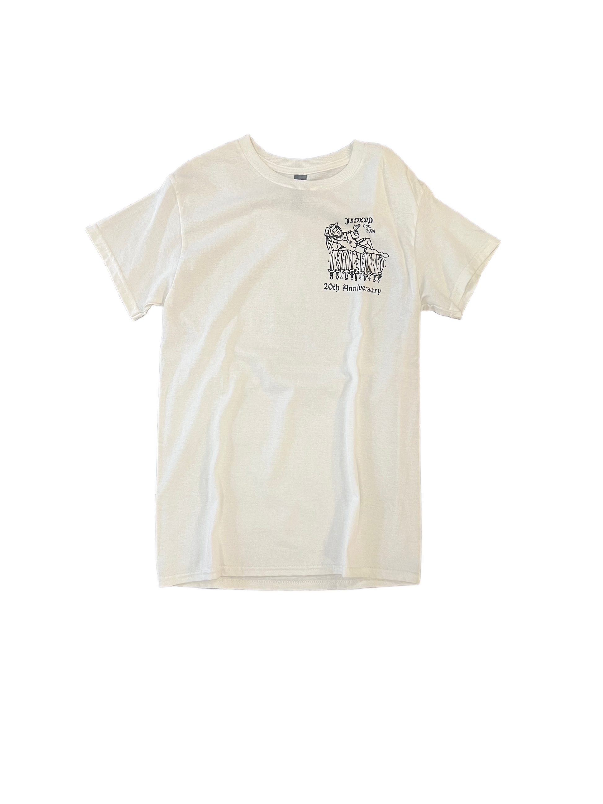 20th Anniversary White Tee X Maxine JK MEDIEVAL ART