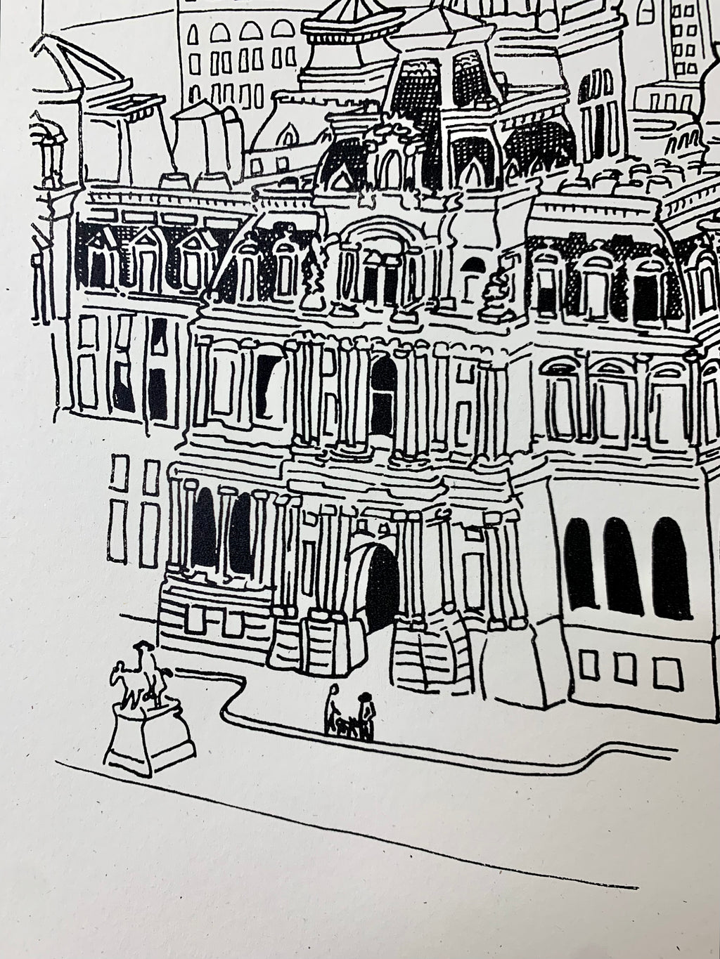 H.R. Latch “CITY HALL” Print