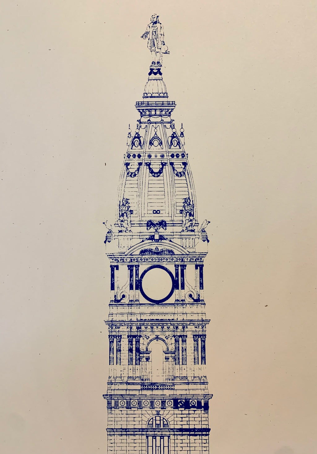 PHILADELPHIA CITY HALL PRINT