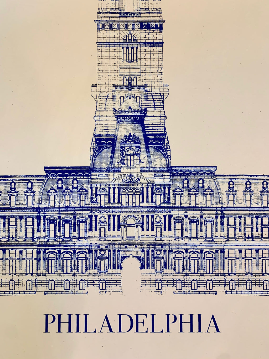 PHILADELPHIA CITY HALL PRINT