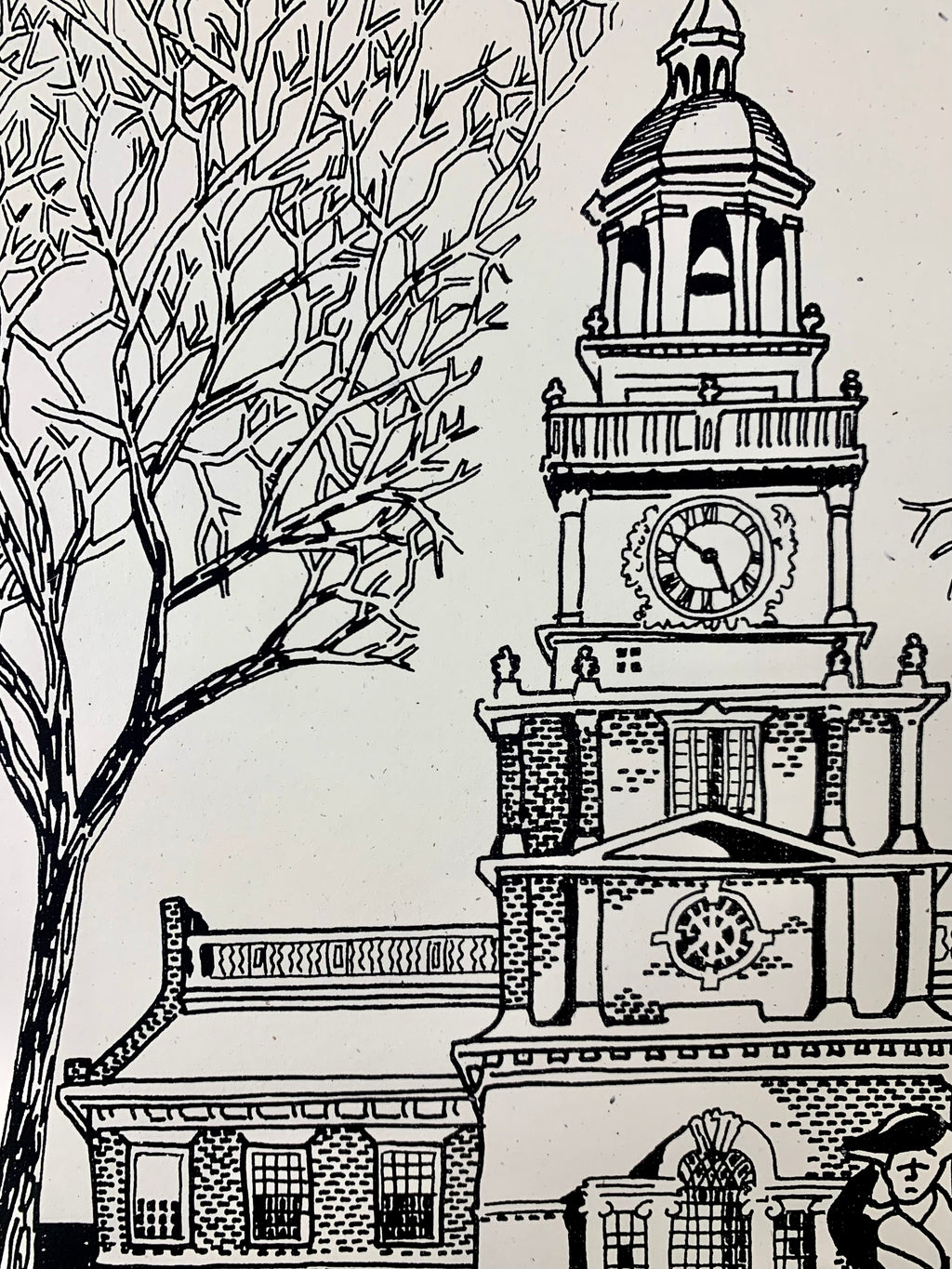 H.R. Latch “INDEPENDENCE HALL” Print