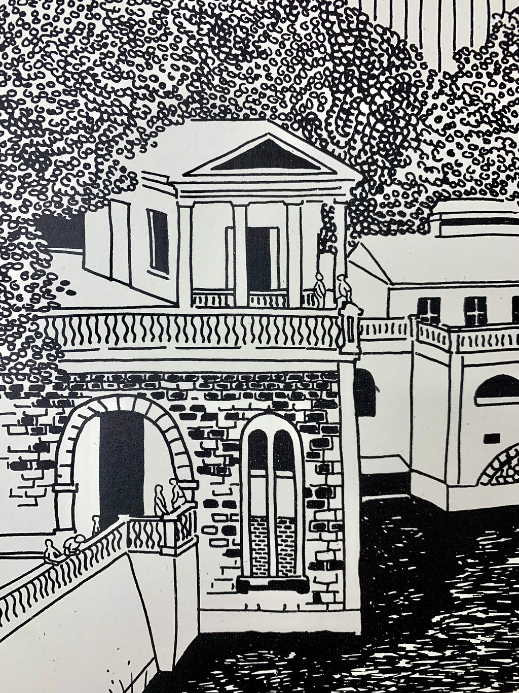 H.R. Latch “PHILA. ART MUSEUM” Print