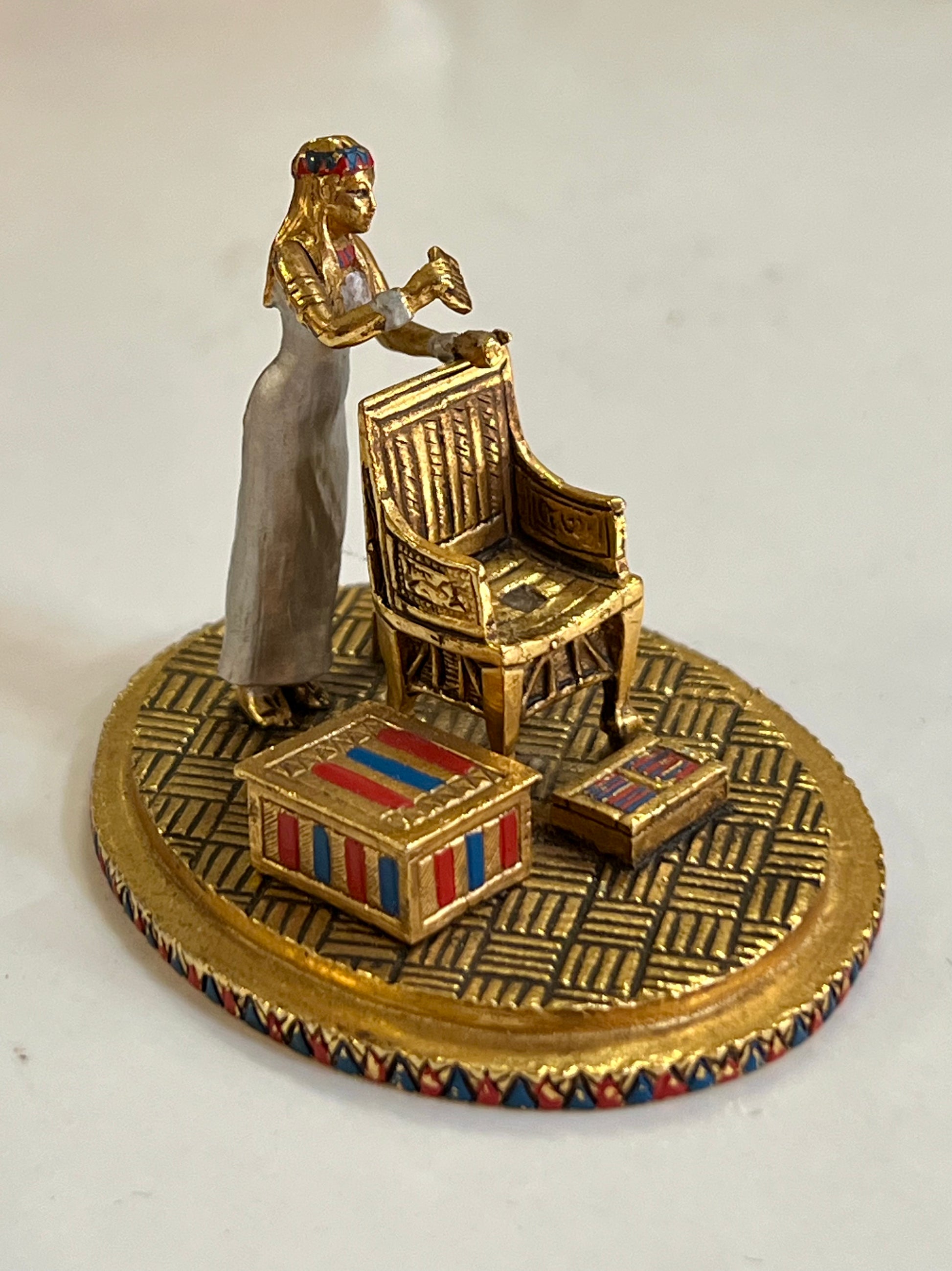 "Ritual of Beauty" from the Franklin Mint "Jewels of the Nile" Collection