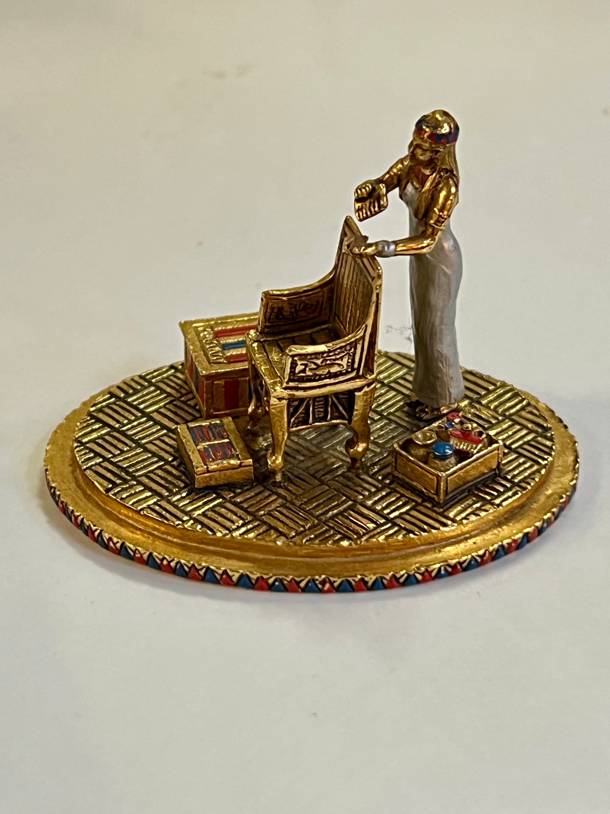 "Ritual of Beauty" from the Franklin Mint "Jewels of the Nile" Collection
