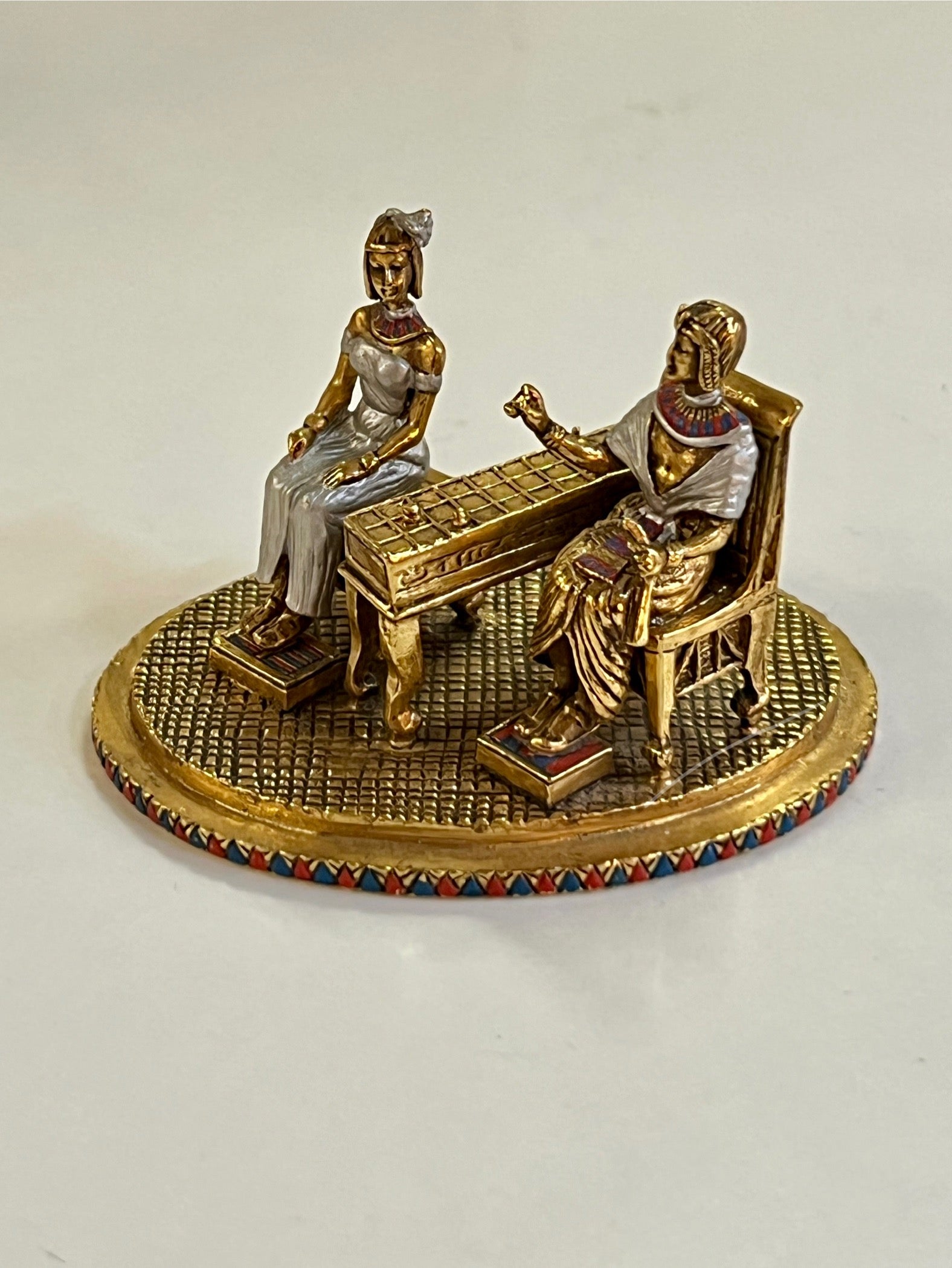 "Game of Royalty" from the Franklin Mint "Jewels of the Nile" Collection
