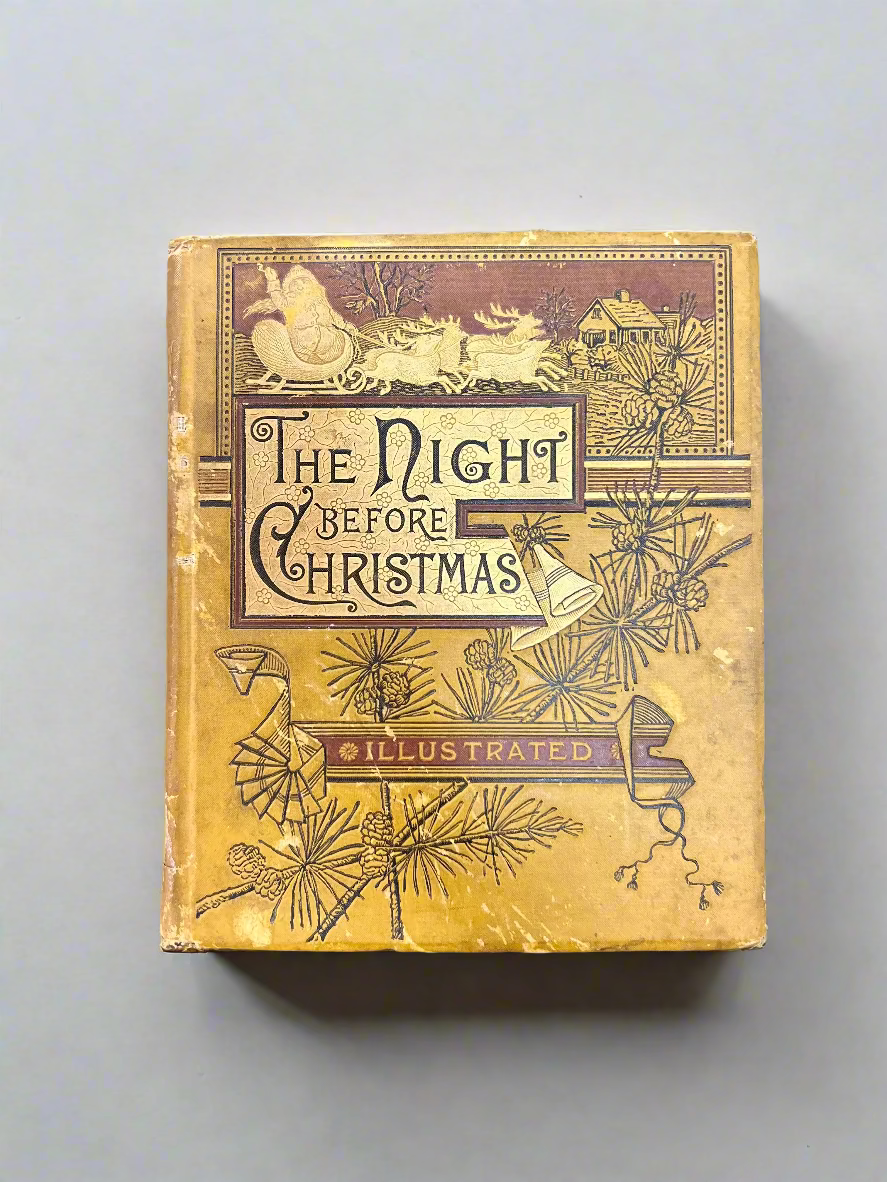 "The Night Before Christmas" by Clement C. Moore, 1883 Illustrated Edition