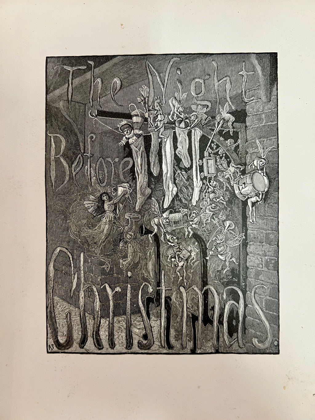 "The Night Before Christmas" by Clement C. Moore, 1883 Illustrated Edition