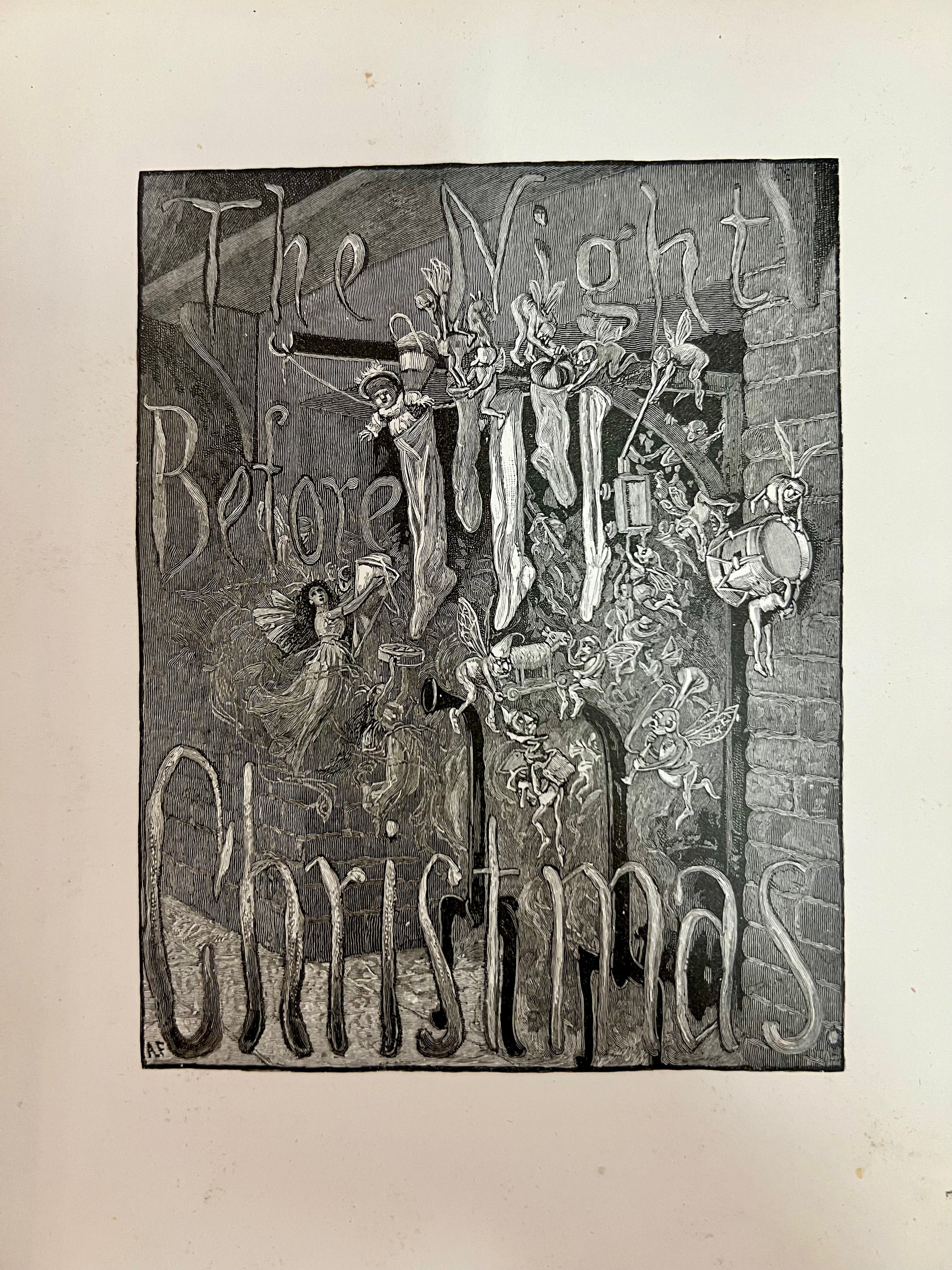 "The Night Before Christmas" by Clement C. Moore, 1883 Illustrated Edition