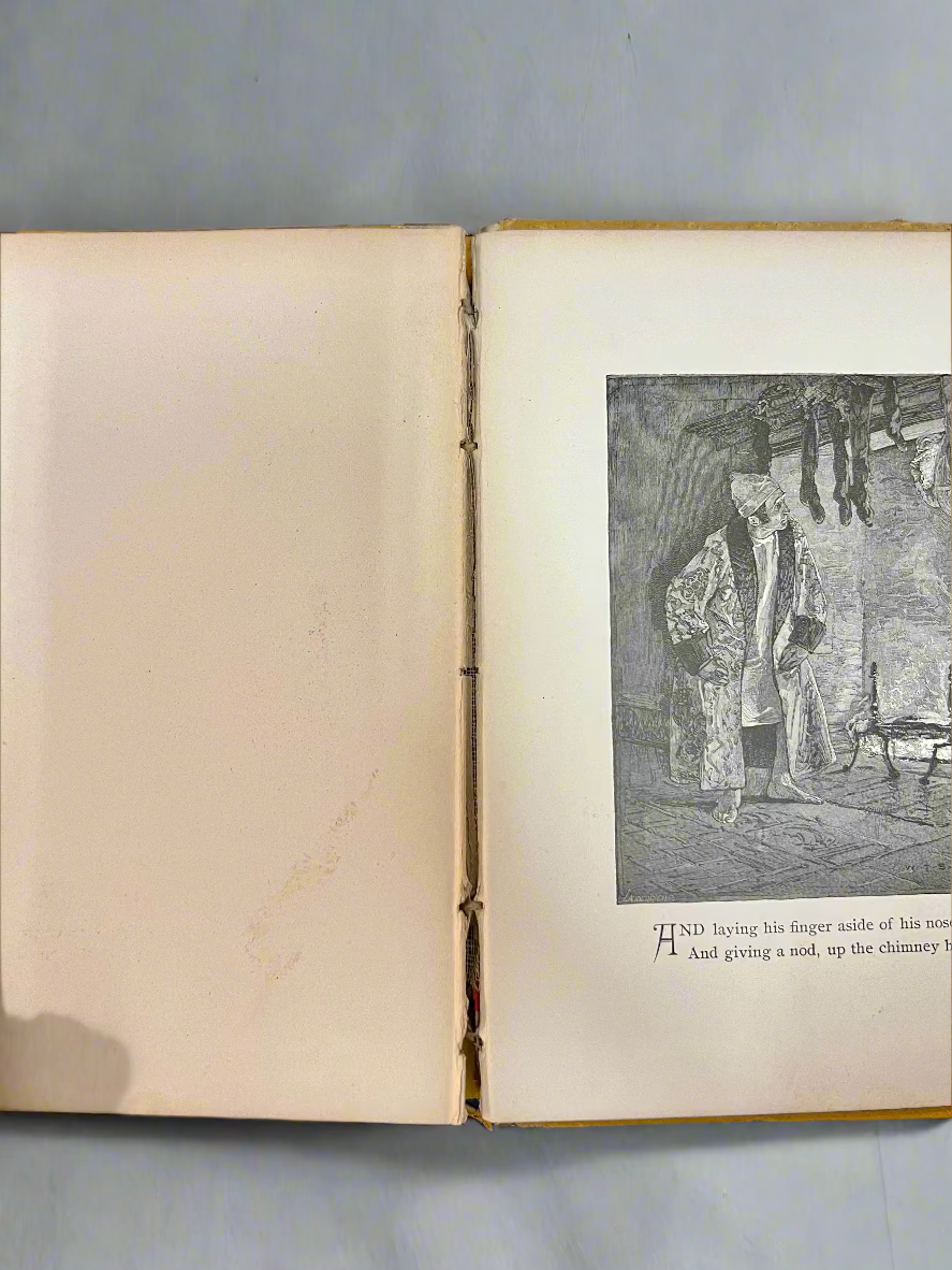"The Night Before Christmas" by Clement C. Moore, 1883 Illustrated Edition