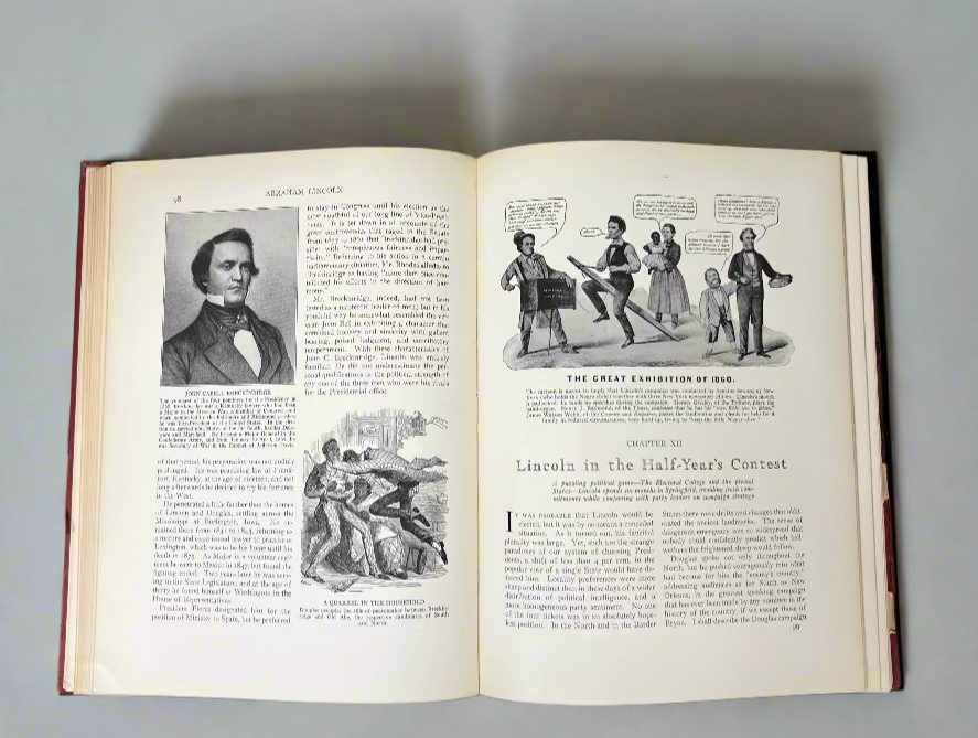 "Abraham Lincoln, The Year of His Election" by Albert Shaw.