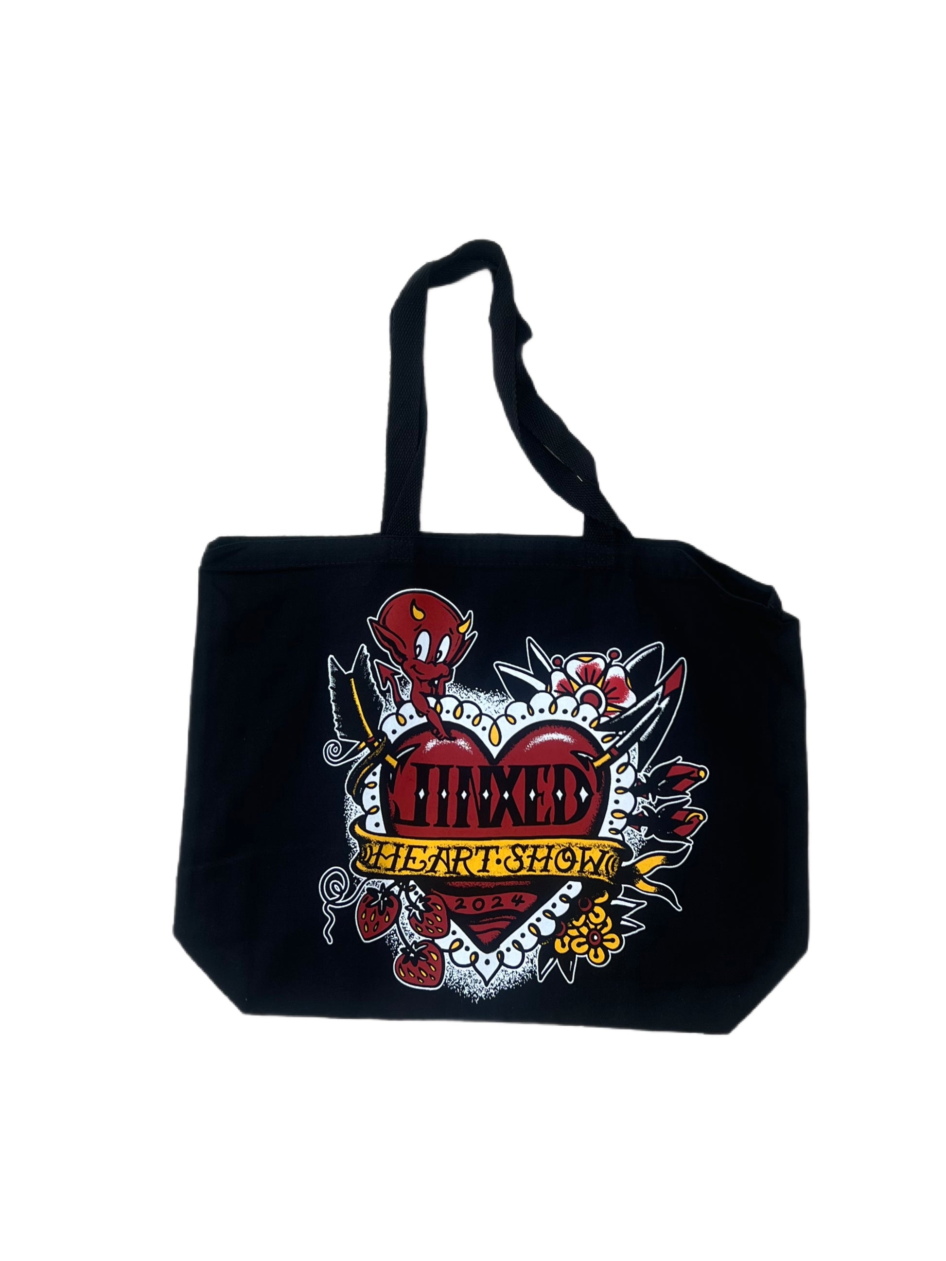 2024 Heart Show XL Tote Bag X Kate Collins Art