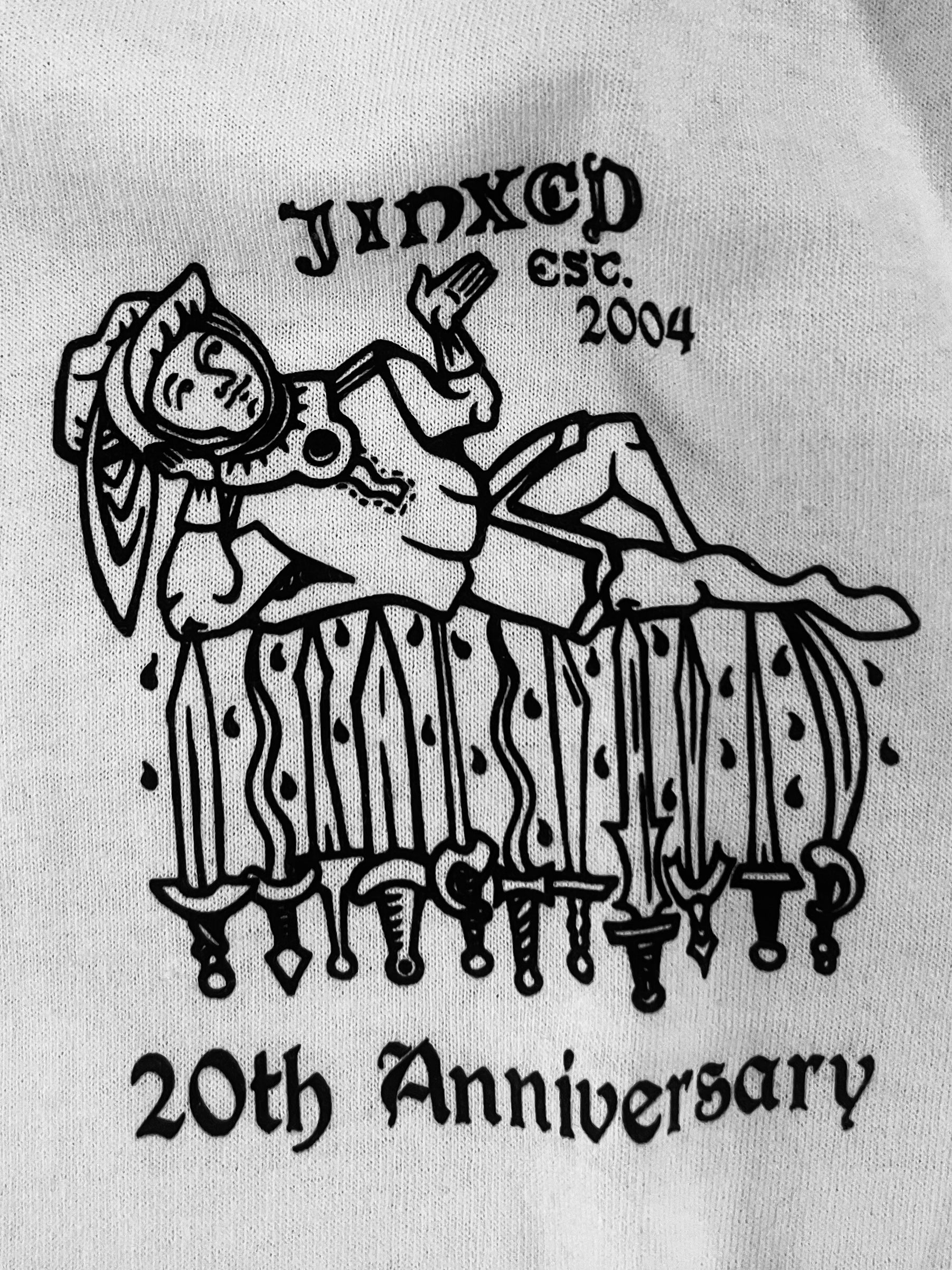 20th Anniversary White Tee X Maxine JK MEDIEVAL ART