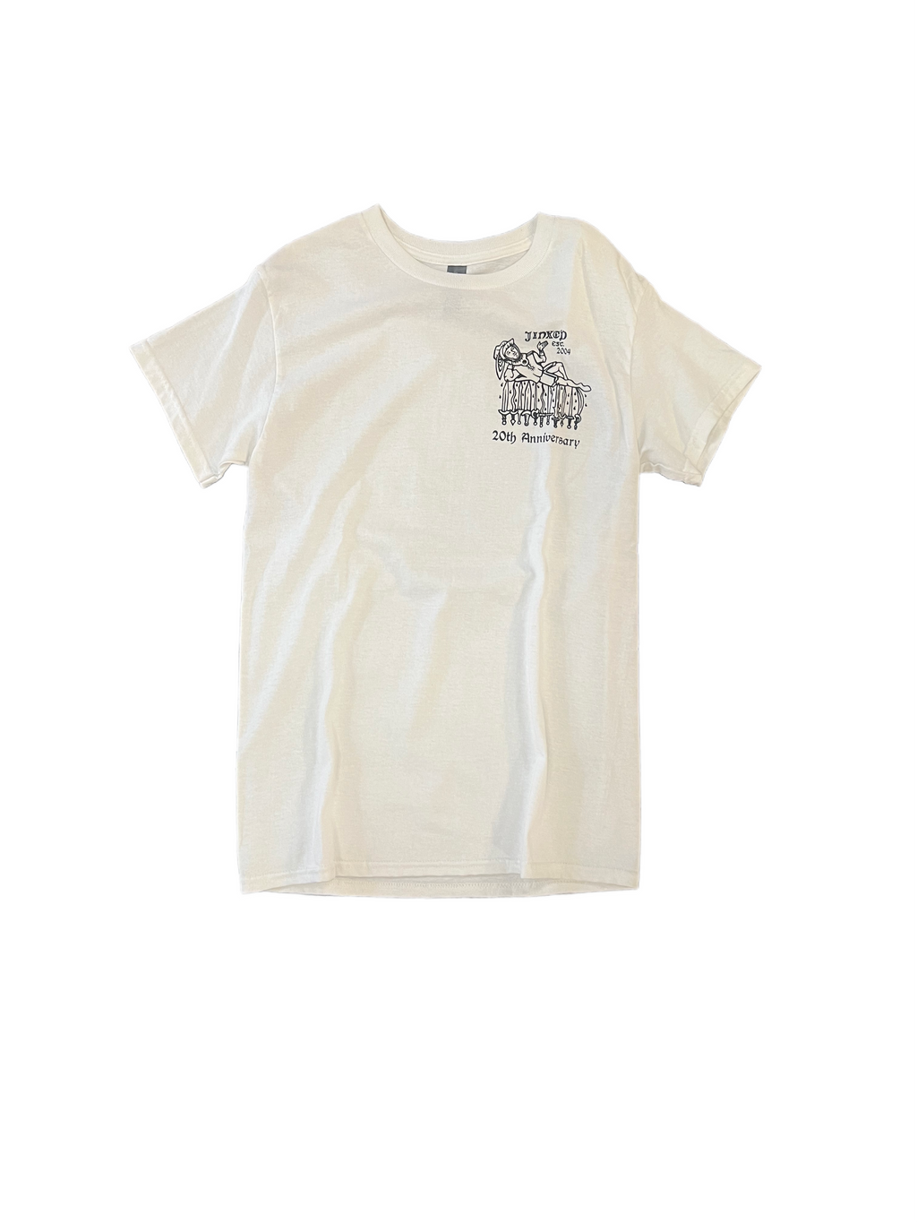 20th Anniversary White Tee X Maxine JK MEDIEVAL ART