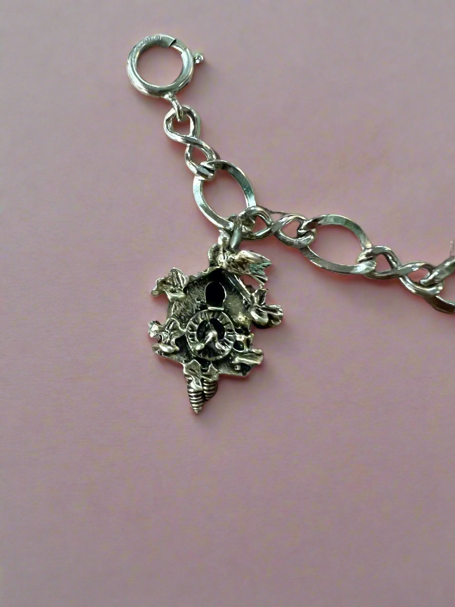 Sterling Silver Charm Bracelet