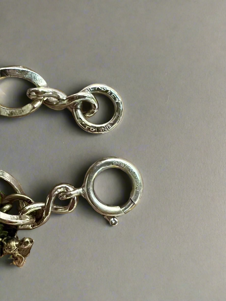 Sterling Silver Charm Bracelet