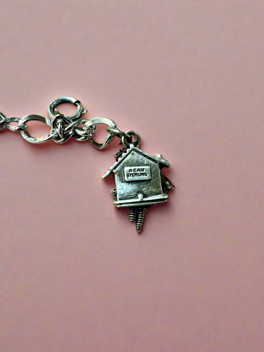 Sterling Silver Charm Bracelet