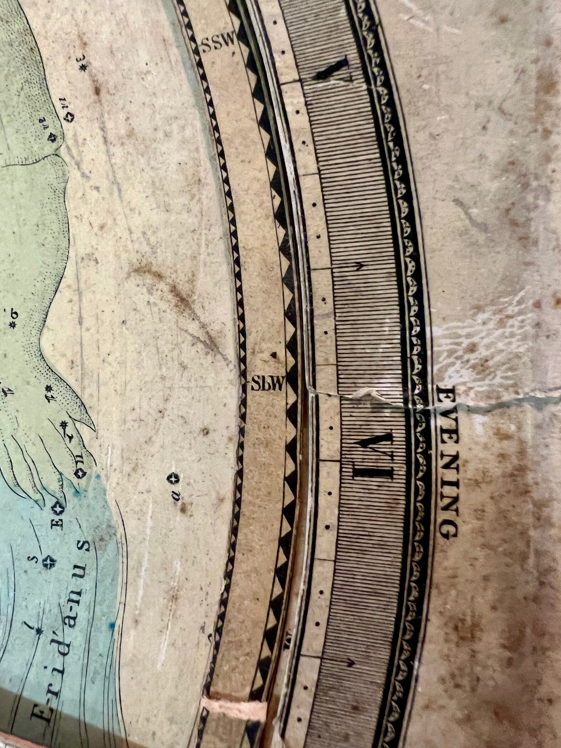 "A MOVABLE PLANISPHERE, Showing the positions of the heavens at any given time"