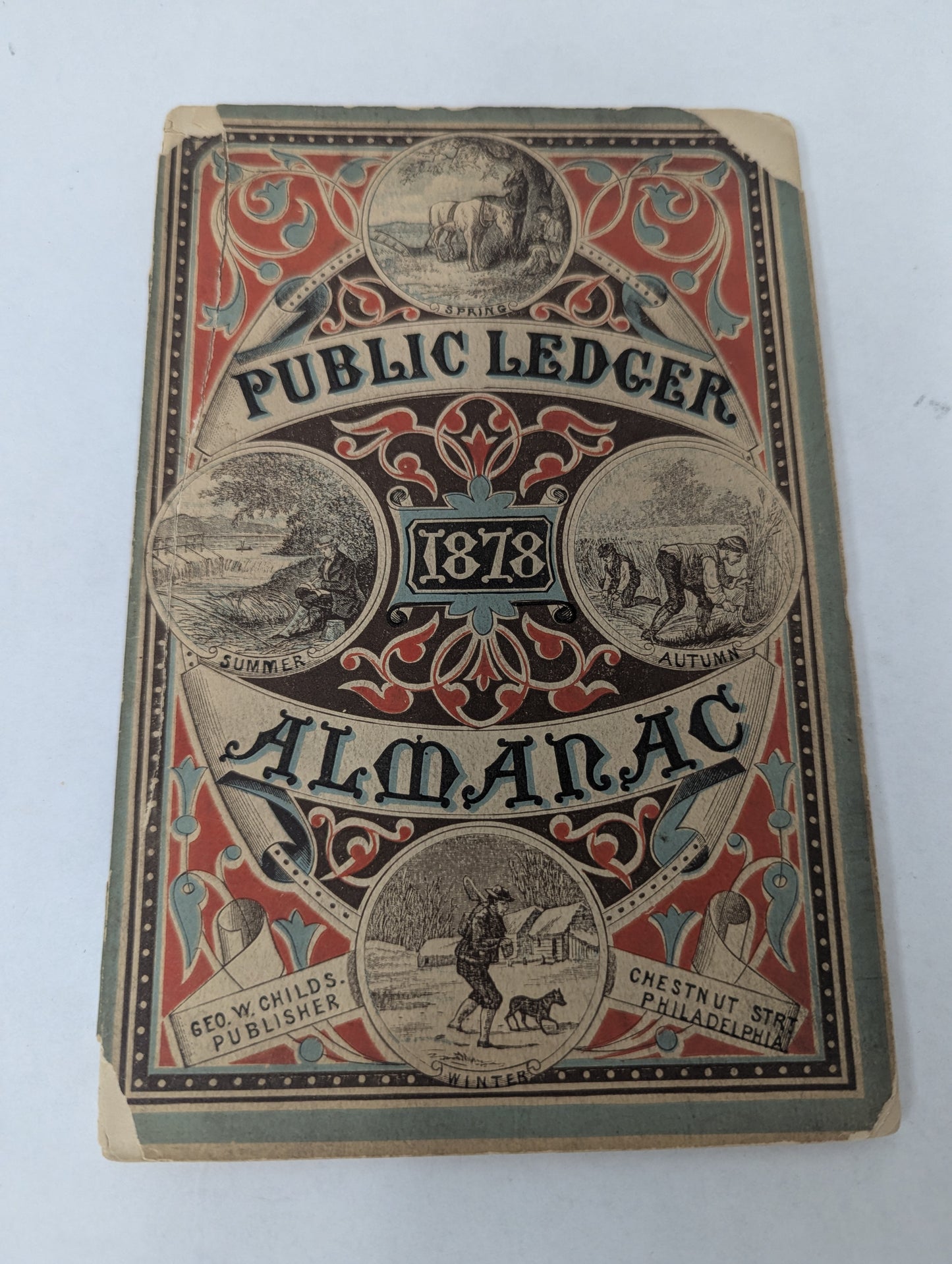 1878 Public Ledger Almanac