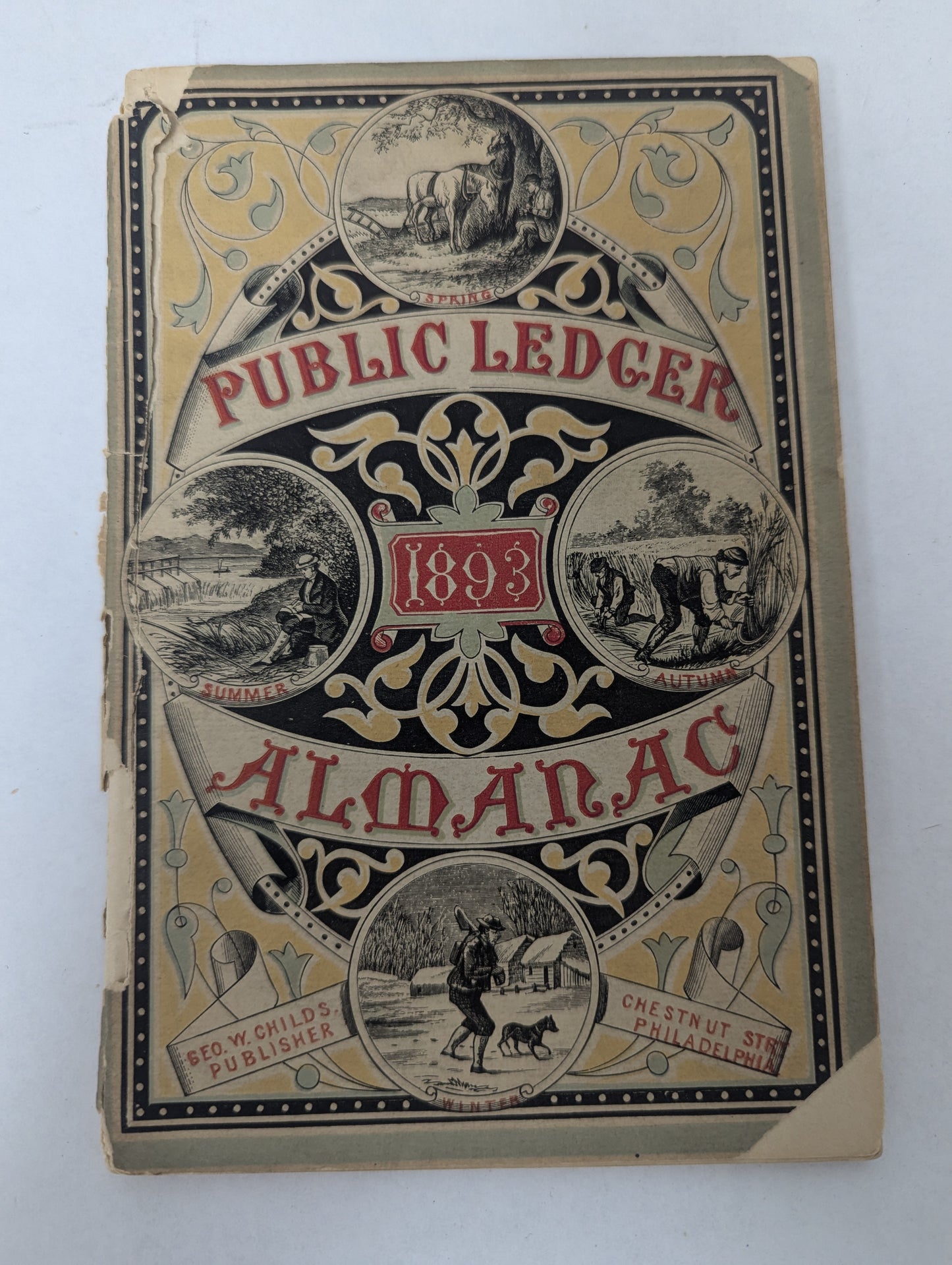 1893 Public Ledger Almanac