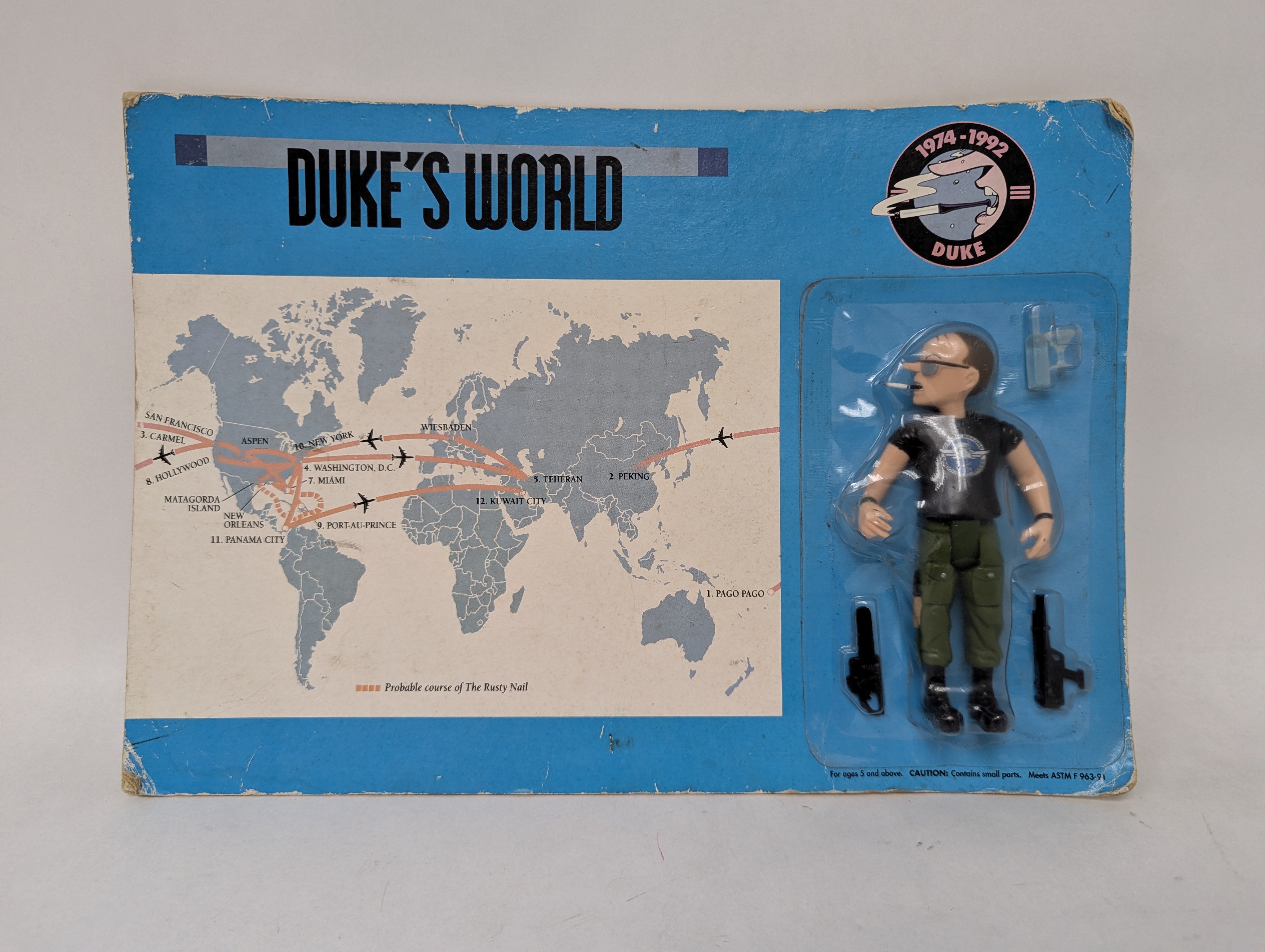 Doonesbury Uncle Duke Action Figure