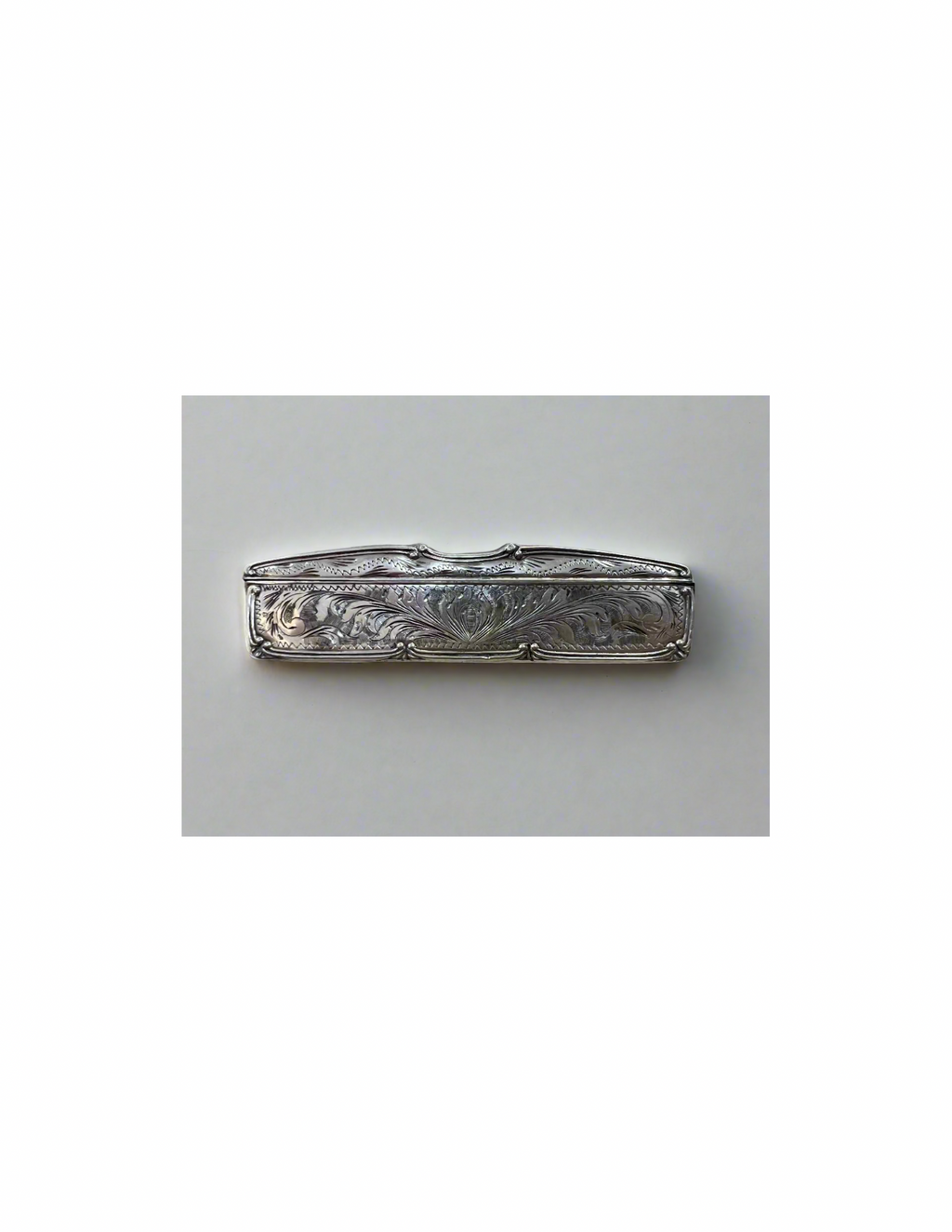 Antique Sterling Silver Comb