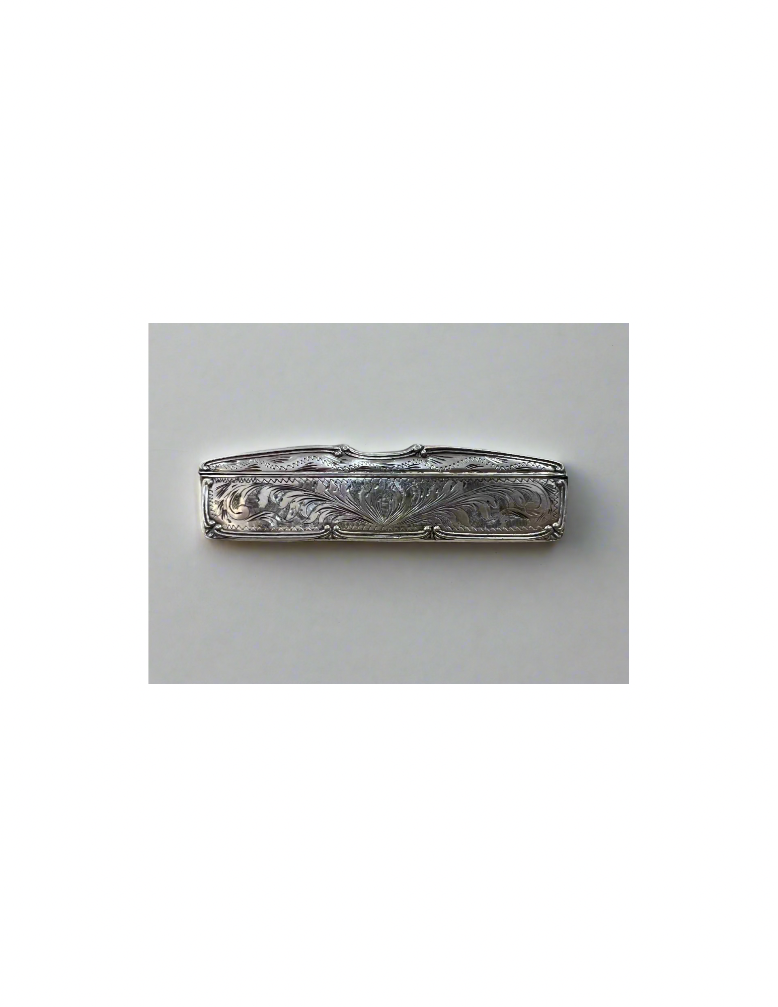Antique Sterling Silver Comb